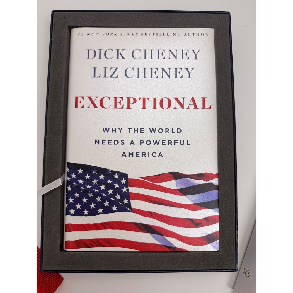 Dick Cheney Liz Cheney Signed Exceptional Autographed First Edition Book COA Box